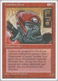 Ironclaw Orcs, Fourth Edition