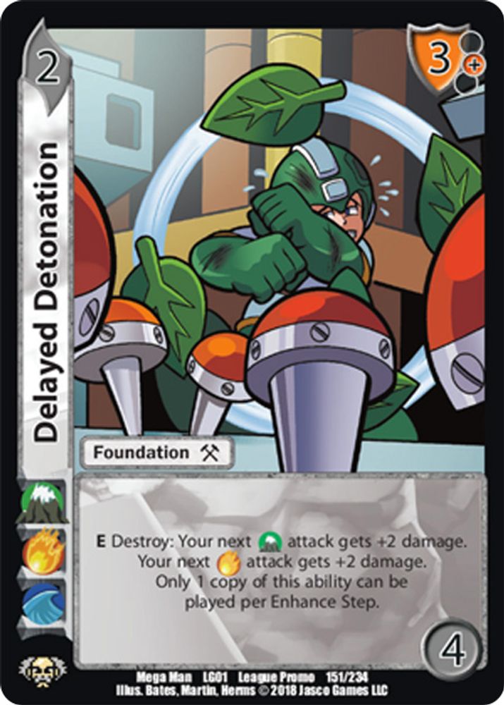 Delayed Detonation, Standard, front