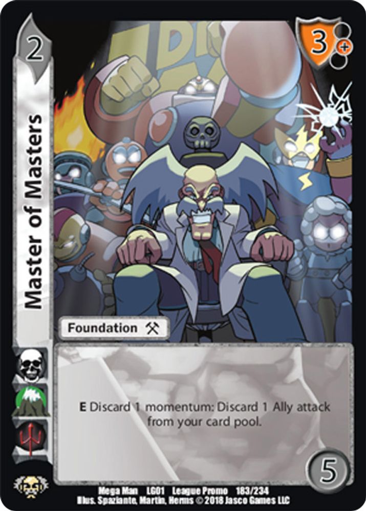 Master of Masters, Foil, front
