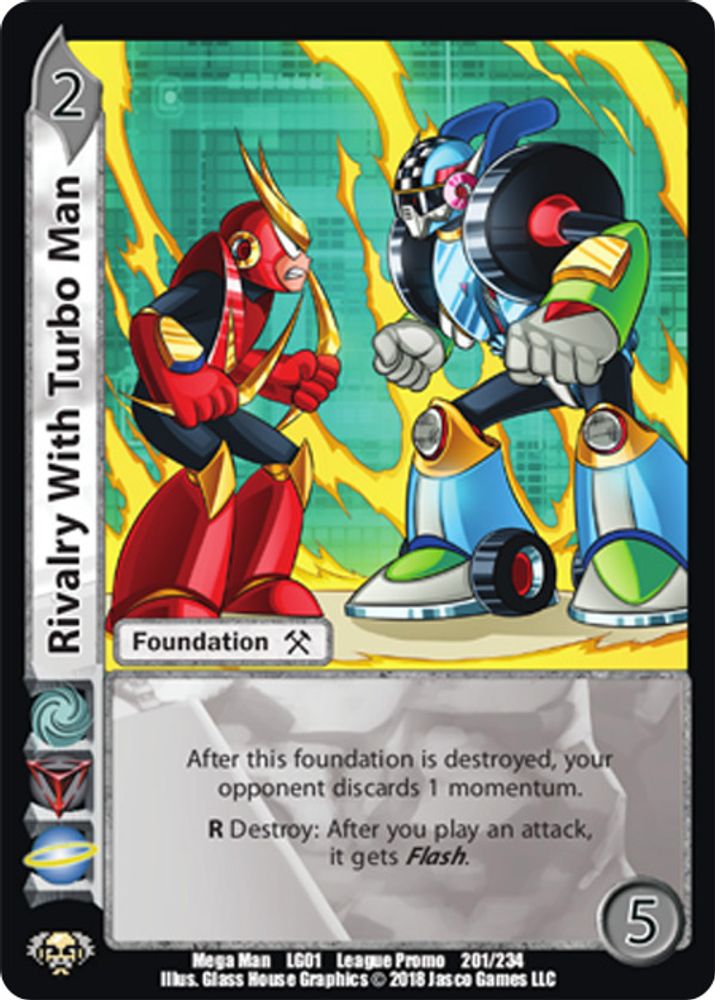 Rivalry With Turbo Man, Standard, front