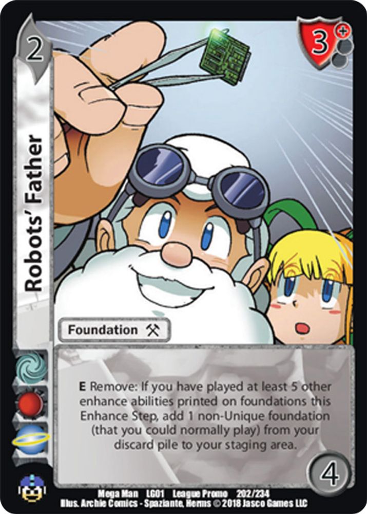 Robots' Father, Standard, front