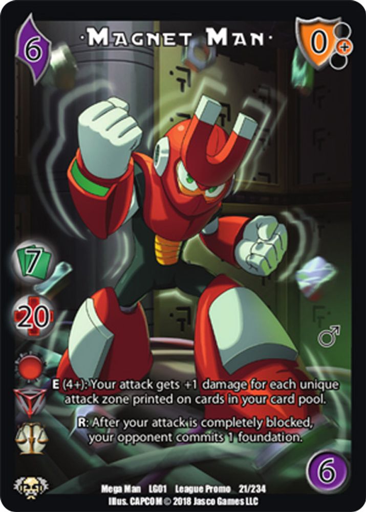 Magnet Man*, Standard, front