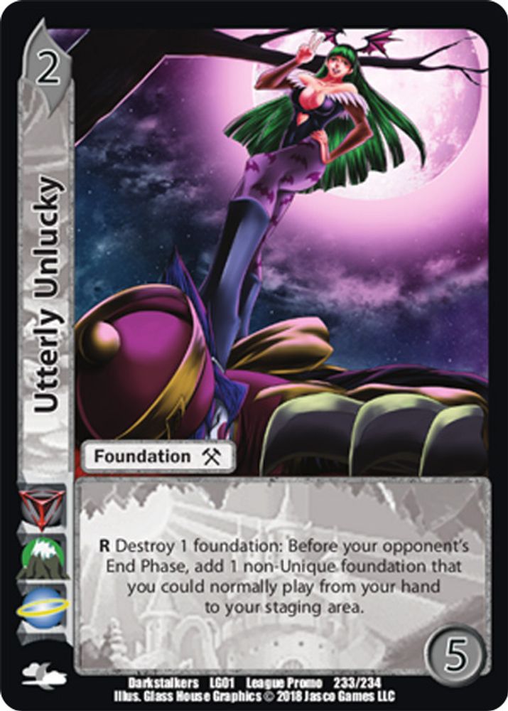 Utterly Unlucky, Foil, front