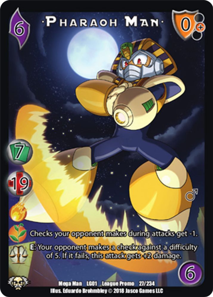 Pharaoh Man*, Standard, front