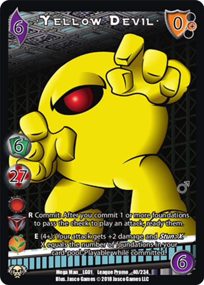 Yellow Devil, Foil, front