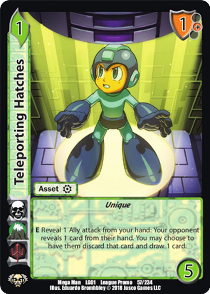 Teleporting Hatches, Standard, front