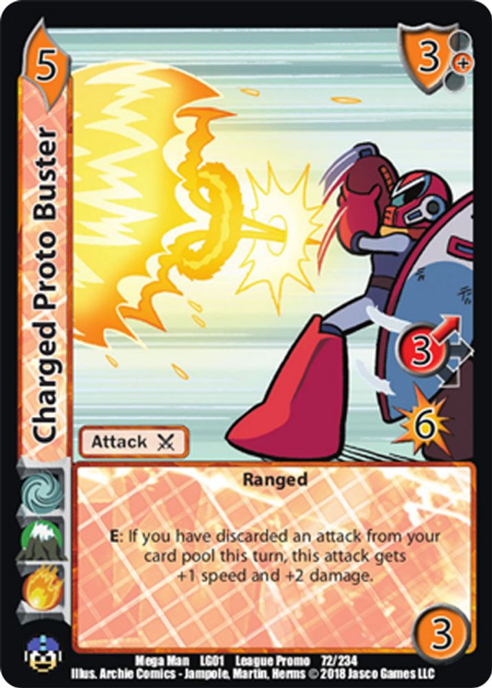 Charged Proto Buster, Standard, front