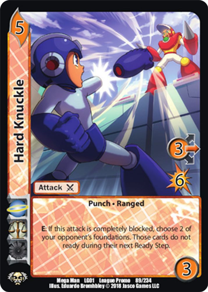 Hard Knuckle, Standard, front