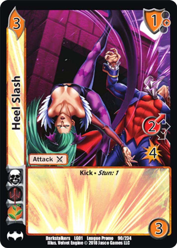 Heel Slash, Standard, front
