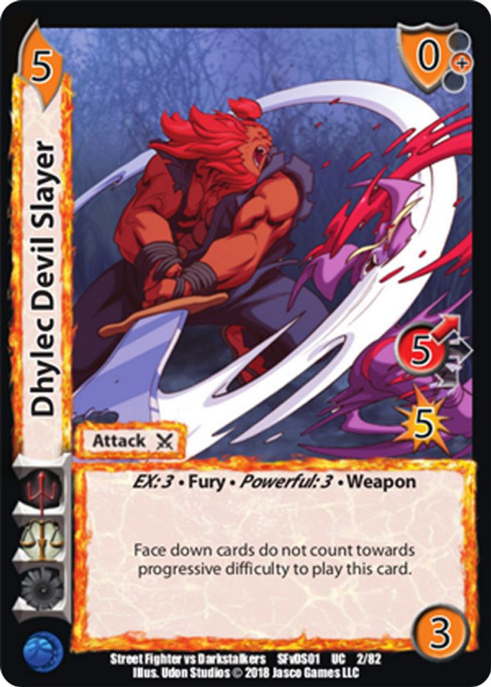 Dhylec Devil Slayer, Standard, front