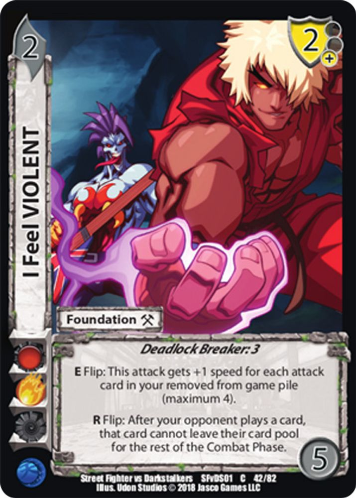 I Feel VIOLENT, Standard, front
