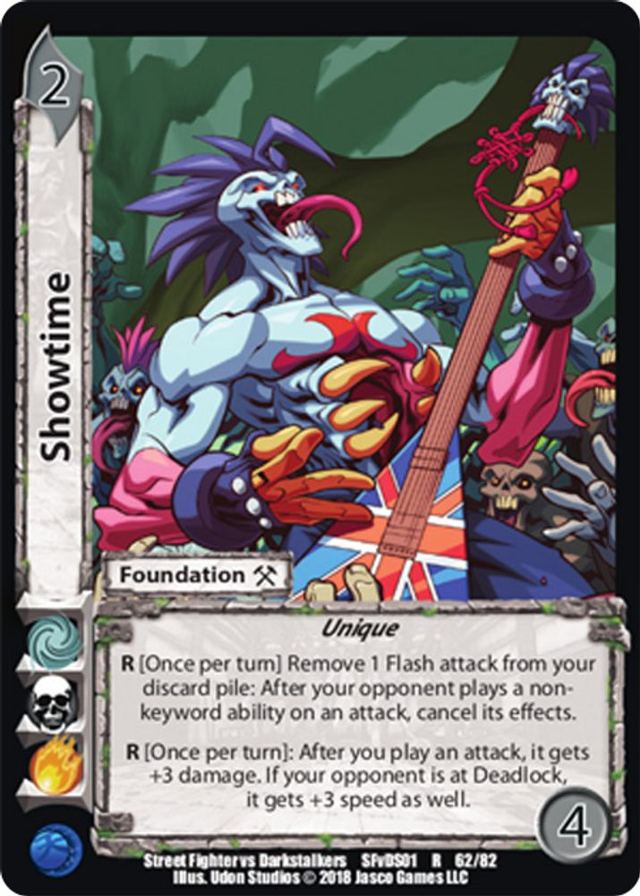 Showtime, Foil, front