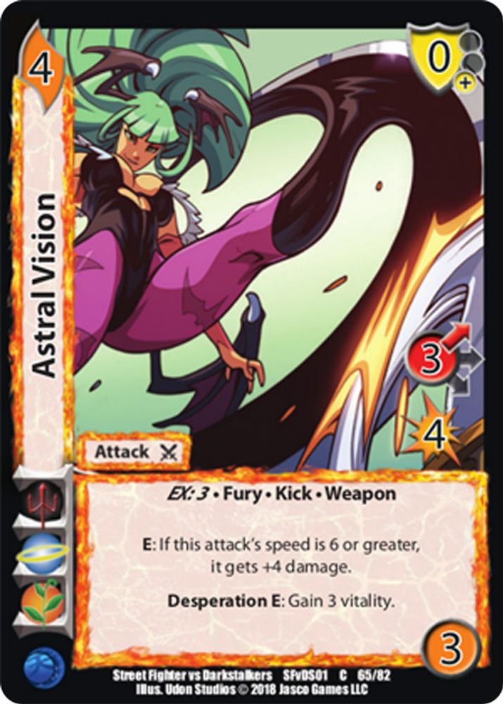 Astral Vision, Standard, front