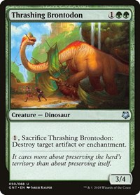 Thrashing Brontodon, Magic Game Night