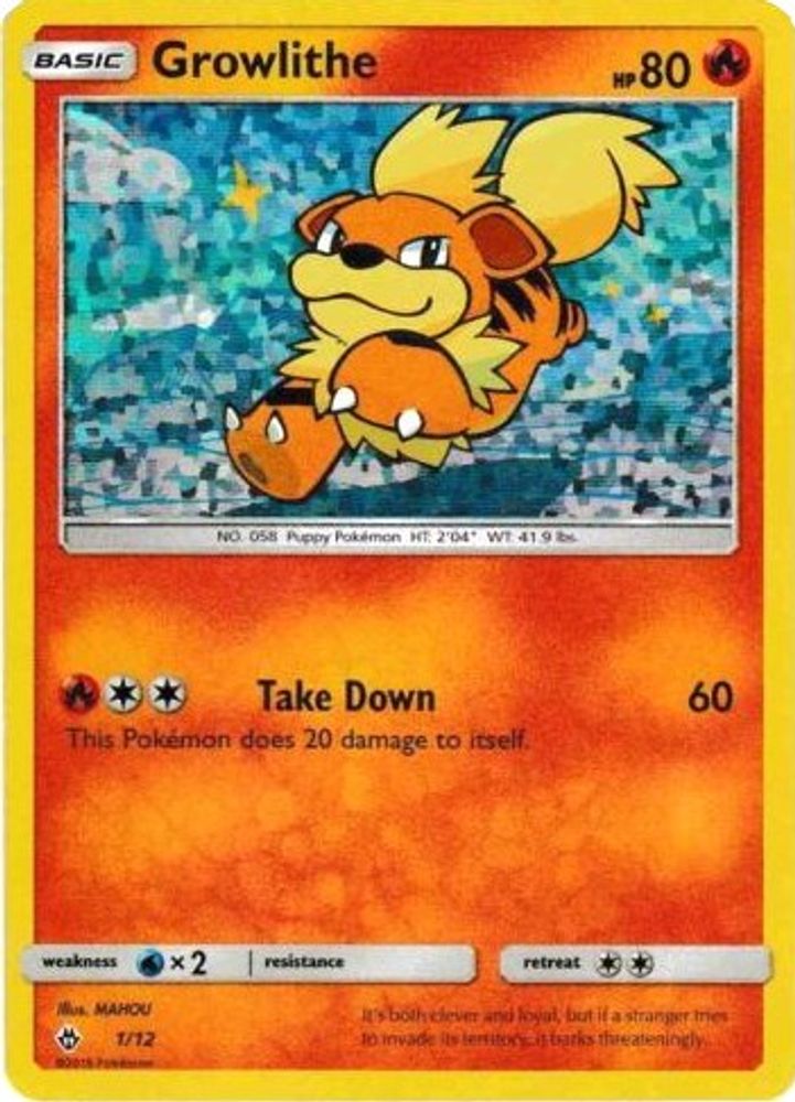 Growlithe - 1/12