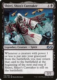 Shirei, Shizo's Caretaker, Ultimate Masters