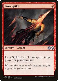 Lava Spike, Ultimate Masters