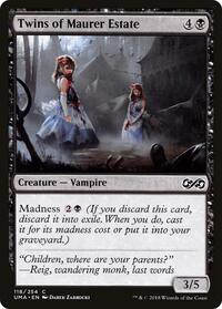 Twins of Maurer Estate, Ultimate Masters