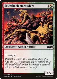 Scuzzback Marauders, Ultimate Masters