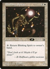 Blinking Spirit (1st Place) (Arena League), Oversize Cards