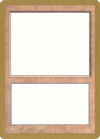 1998 World Championship Blank Card, World Championship Decks