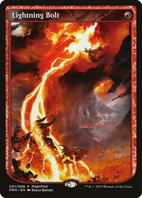 Lightning Bolt, MagicFest Cards