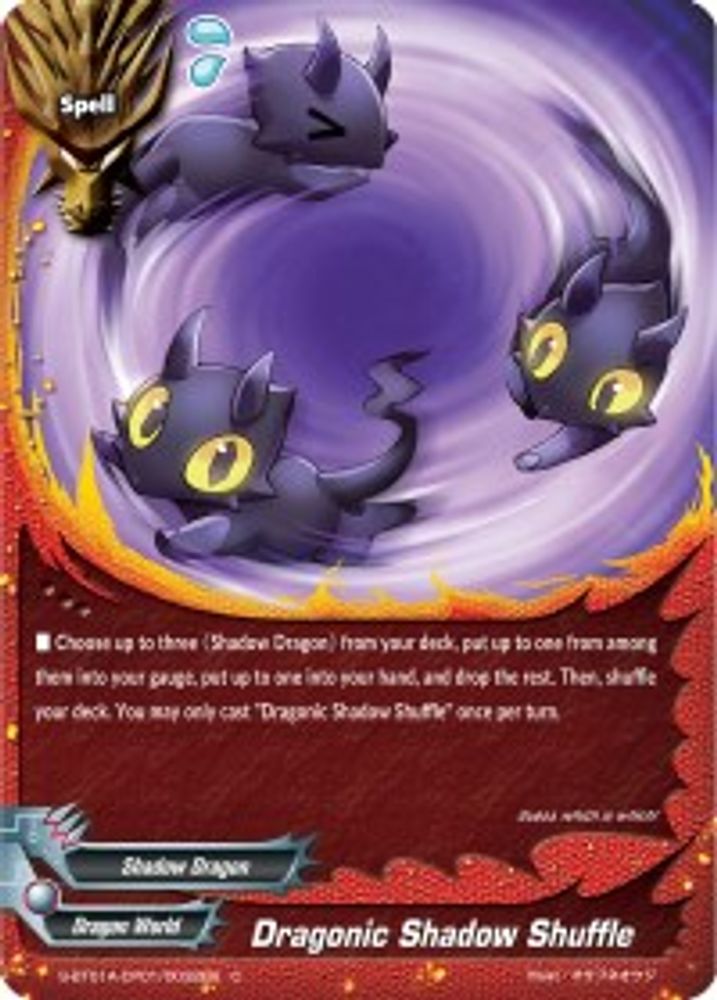 Dragonic Shadow Shuffle, Foil, front