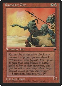 Brassclaw Orcs (Frazier), Fallen Empires