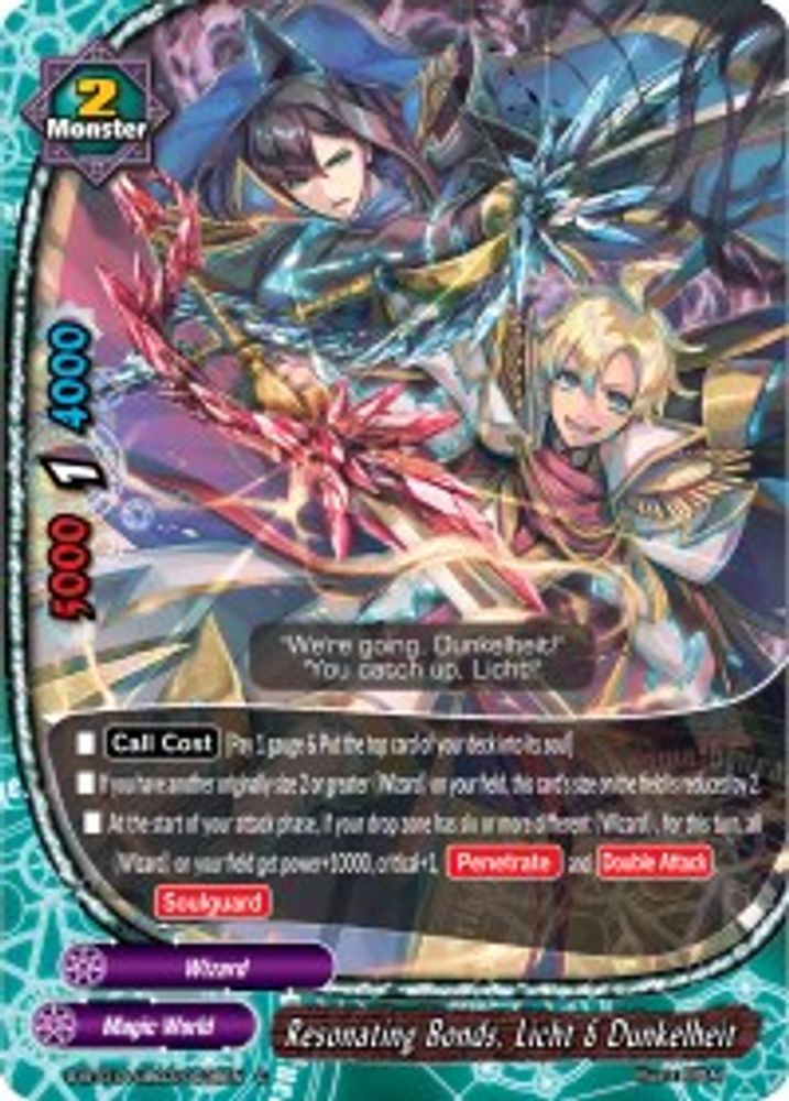 Resonating Bonds, Licht & Dunkelheit, Standard, front