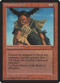 Brassclaw Orcs (Alexander) (Claw), Fallen Empires