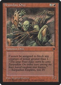 Brassclaw Orcs (Hudson), Fallen Empires