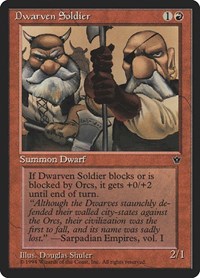 Dwarven Soldier (Shuler), Fallen Empires