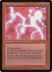 Ball Lightning (French) - "Boule fulgurante", Renaissance