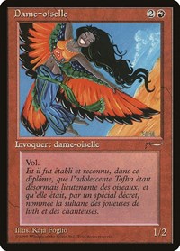 Bird Maiden (French) - "Dame-oiselle", Renaissance