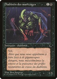 Bog Imp (French) - "Diablotin des marecages", Renaissance
