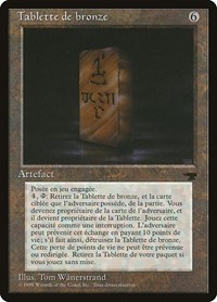 Bronze Tablet (French) - "Tablette de bronze", Renaissance