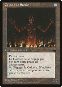 Colossus of Sardia (French) - "Colosse de Sardie", Renaissance