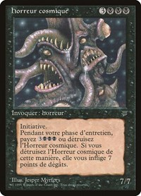 Cosmic Horror (French) - "horreur cosmique", Renaissance