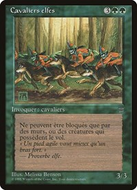 Elven Riders (French) - "Cavaliers elfes", Renaissance