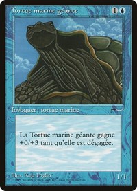 Giant Tortoise (French) - "Tortue marine geante", Renaissance