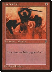 Immolation (French), Renaissance