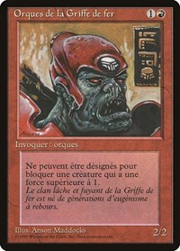 Ironclaw Orcs (French) - "Orques de la Griffe de fer", Renaissance