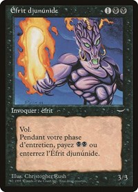Junun Efreet (French)- "Efrit djununide", Renaissance
