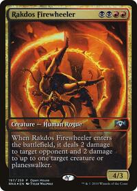Rakdos Firewheeler, Open House Promos