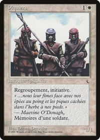 Pikemen (French) - "Piquiers", Renaissance
