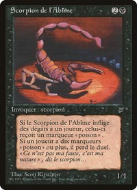 Pit Scorpion (French) - "Scorpion de l'Abime", Renaissance