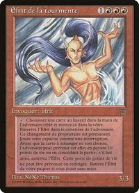 Tempest Efreet (French) - "Efrit de la tourmente", Renaissance