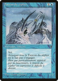 Zephyr Falcon (French) - "Faucon du zephyr", Renaissance