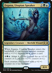 Zegana, Utopian Speaker, Ravnica Allegiance