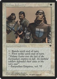 Icatian Infantry (Shuler), Fallen Empires